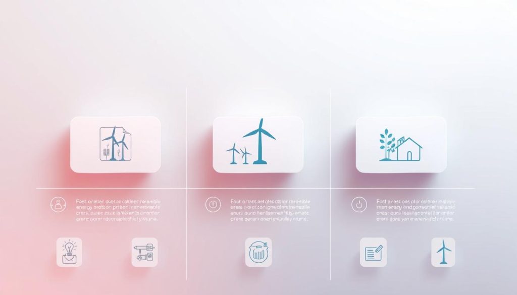 A sleek, modern illustration showcasing the eligibility conditions for renewable energy programs. A clean, minimalist design features icons and graphical elements arranged in a grid-like layout, with clear delineation between the foreground, middle, and background layers. Soft, muted colors create a professional, technical atmosphere, while carefully placed lighting and camera angle emphasize the layout's sense of order and structure. The overall impression conveys the key criteria and requirements for participating in renewable energy incentives and schemes in a visually engaging and informative manner.