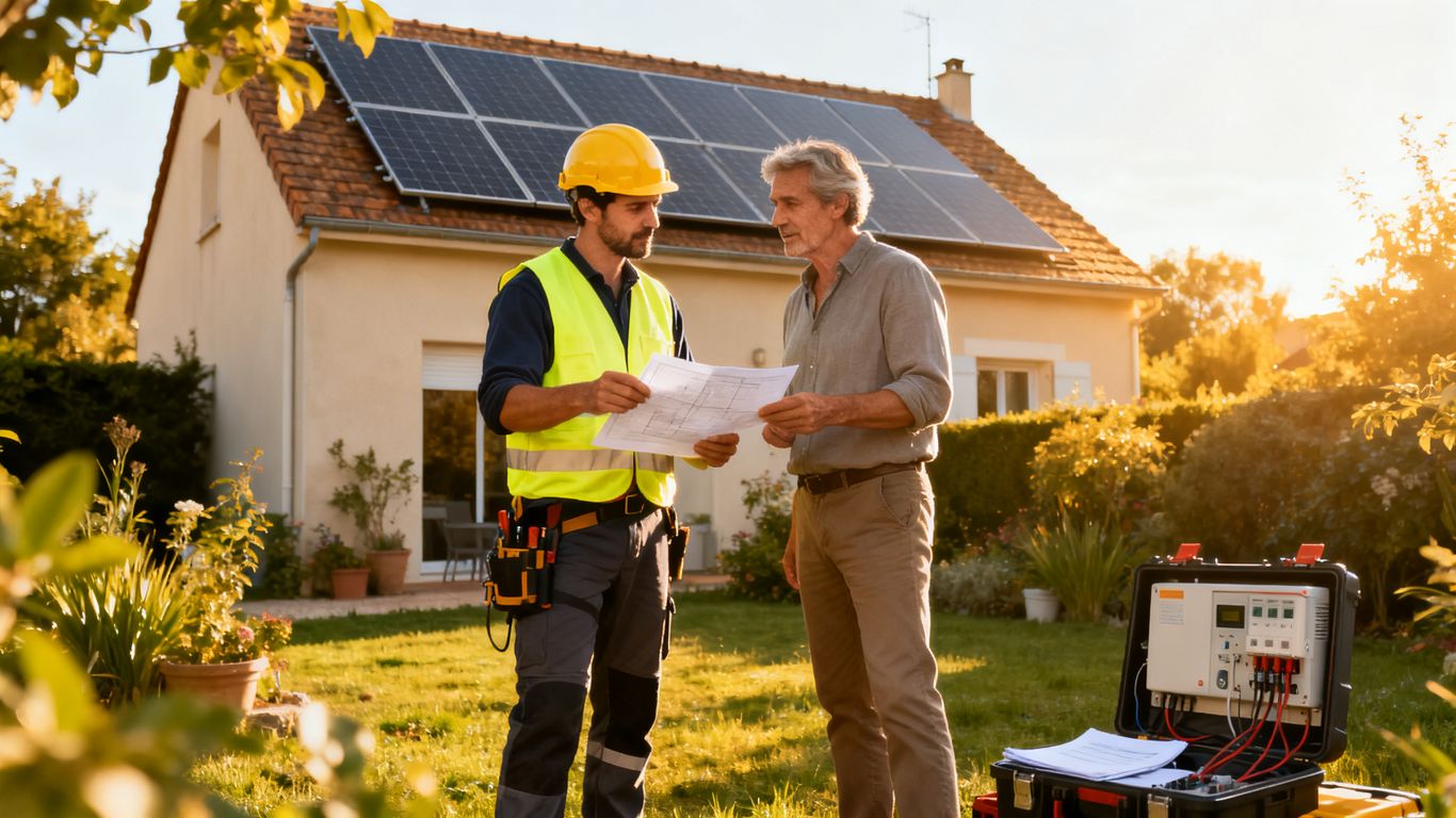 Engagez un professionnel RGE pour votre installation photovoltaïque
